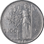 Italy 100 Lire 1960-R KM #96.1 XF