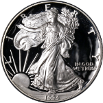 1994-P Silver American Eagle $1 ANACS PF70 DCAM