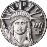 1997-W Platinum American Eagle $100 NGC PF70 Ultra Cameo STOCK