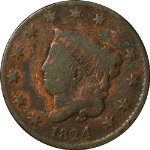 1824 Large Cent