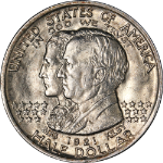1921 Alabama Commem Half Dollar Choice BU+ Superb Eye Appeal Strong Strike