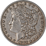1880-P Morgan Silver Dollar Nicely Circulated - Great Set Builder - STOCK