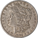 1884-O Morgan Silver Dollar Nicely Circulated - Great Set Builder - STOCK