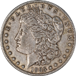 1885-P Morgan Silver Dollar Nicely Circulated - Great Set Builder - STOCK