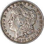 1887-P Morgan Silver Dollar Nicely Circulated - Great Set Builder - STOCK
