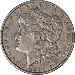 1897-P Morgan Silver Dollar Nicely Circulated - Great Set Builder - STOCK