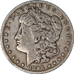 1898-S Morgan Silver Dollar Nicely Circulated - Great Set Builder - STOCK