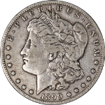 1899-S Morgan Silver Dollar Nicely Circulated - Great Set Builder - STOCK