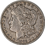 1902-P Morgan Silver Dollar Nicely Circulated - Great Set Builder - STOCK