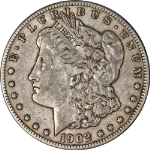 1902-O Morgan Silver Dollar Nicely Circulated - Great Set Builder - STOCK