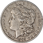 1903-P Morgan Silver Dollar Nicely Circulated - Great Set Builder - STOCK