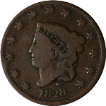 1828 Large Cent