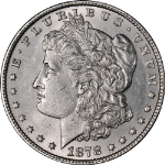 1878-P 7TF Rev 79 Morgan Silver Dollar Nice BU+ Blast White Nice Eye Appeal