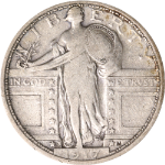 1917-S Type 1 Standing Liberty Quarter