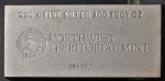 100 Ounce Silver Bar - Northwest Territorial Mint - .999+ Fine Silver - STOCK