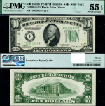 FR. 2007 B $10 1934-B Federal Reserve Note Atlanta F-A Block Choice PMG AU55 EPQ