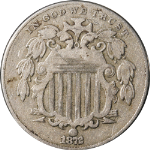 1872 Shield Nickel