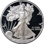 1999-P Silver American Eagle $1 PCGS PR70 DCAM - STOCK