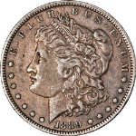 1889-O Morgan Silver Dollar VAM &#39;E on Reverse&#39; Choice XF+ Nice Eye Appeal