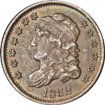 1832 Bust Half Dime Nice BU+ Nice Eye Appeal Nice Luster Strong Strike