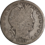 1901-S Barber Half Dollar