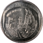2019 Apollo 11 50th Anniv Commem Coin - Uncirculated 50c - OGP &amp; COA - STOCK