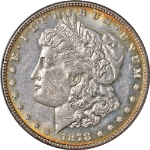 1878-P 7TF Morgan Silver Dollar VAM 31 ANACS MS60 Nice Eye Appeal Nice Strike