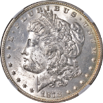 1878-P 7TF Rev 78 Morgan Silver Dollar NGC MS62 Great Eye Appeal Strong Strike