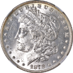 1878-P 7TF Rev 78 Morgan Silver Dollar NGC MS62 Blast White Great Eye Appeal