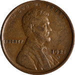 1921-S Lincoln Cent