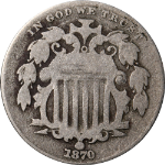 1870 Shield Nickel