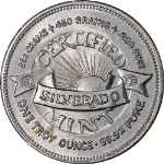 One Silverado Certified Mint World Trade Unit 1oz .999 Silver Round 20pc Roll