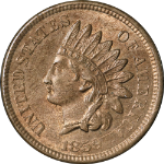1859 Indian Cent Choice BU Details Great Eye Appeal Strong Strike