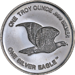 International Silver Trade Unit - One Silver Eagle - 20pc Roll - 999 Fine 1oz