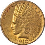 1910-D Indian Gold $10 PCGS MS61 Nice Luster Strong Strike