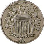 1872 Shield Nickel