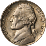 1939-D Jefferson Nickel