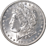 1882-CC GSA Morgan Silver Dollar NGC MS64 Blazing White Superb Eye Appeal