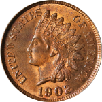1902 Indian Cent Choice BU++ Superb Eye Appeal Strong Strike
