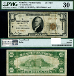 Mahaffey PA-Pennsylvania $10 1929 T-1 National Bank Note Ch #7610 Mahaffey NB PMG VF30