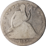 1864-S Seated Half Dollar - Civil War Date