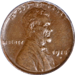 1918-D Lincoln Cent ANACS EF40 Nice Eye Appeal
