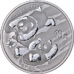 2022 China 30 Gram Silver - Panda - BU - STOCK