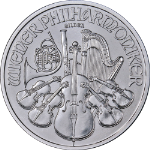2022 Austria 1 Ounce Silver - Philharmonic - BU - STOCK