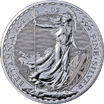 2021 Great Britain 1 Ounce Silver - Britannia - BU - STOCK