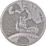 2021 South Korea 1 Ounce Silver - Chiwoo Cheonwang - BU - STOCK