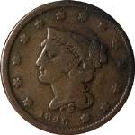1840 Large Cent - Small Date