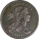 1803 Large Cent Small Date, Small Fraction Nice XF S.252 R.2- Great Eye Appeal