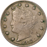 1912-P Liberty V Nickel