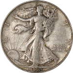 1938-D Walking Liberty Half